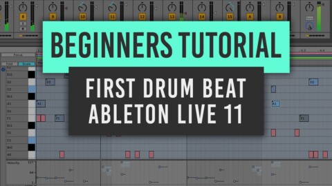 Your First Drum Beat in Ableton Live 11 | Beginners Tutorial