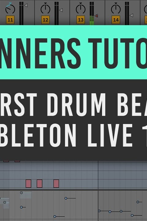 Your First Drum Beat in Ableton Live 11 | Beginners Tutorial