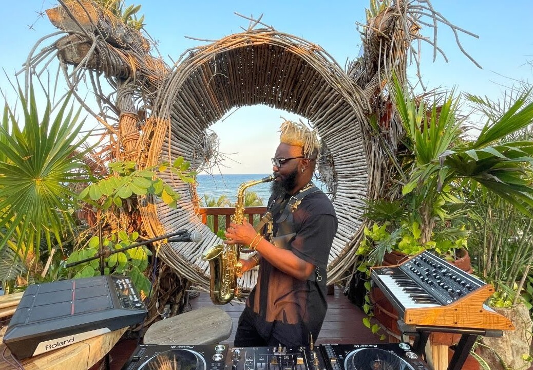 Eli Fola | Sunset Live Act at Kanan Tulum | By @EPHIMERA Tulum