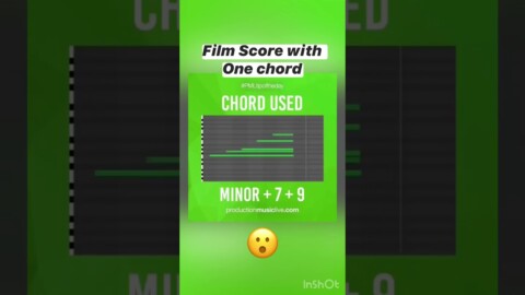 Film Score With 1 Chord