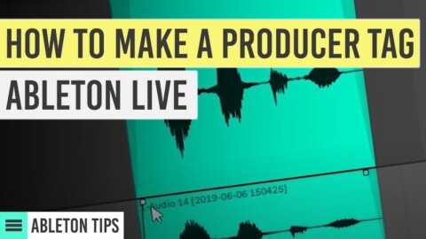 How To Make A Producer Tag [Ableton Tutorial]