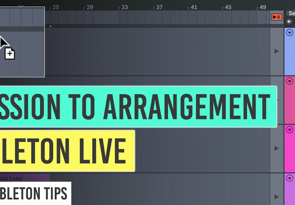 How To: Session View to Arrangement View [Ableton Tutorial]