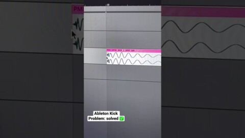 Ableton Kick Problem solved!