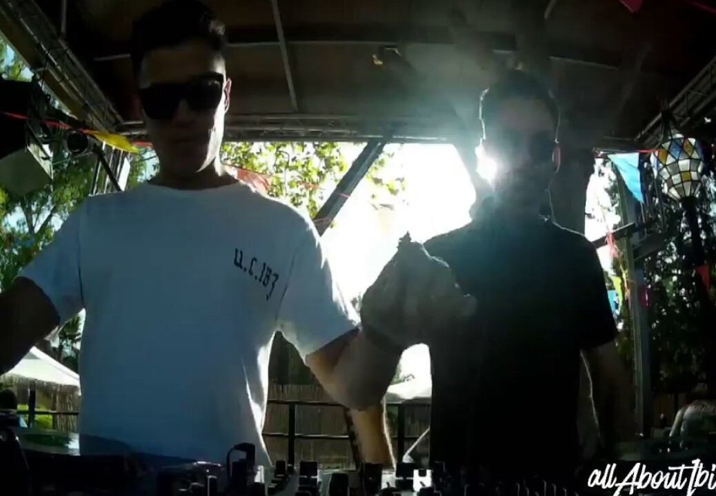 REBELS LAND · David Gtronic B2B Chad Andrew · Benimussa Park Ibiza © www.Allaboutibizatv.net