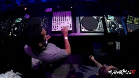 SHAUN REEVES B2B DJEBALI · KEEP ON DANCING OPENING at AMNESIA IBIZA © www.Allaboutibizatv.net