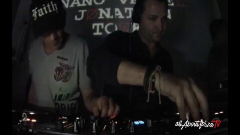 NANO VERGEL b2b JONATHAN b2b TOWER Only Ibiza at B12 Gallery Ibiza © AllaboutibizaTV