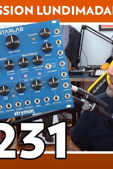 Emission live #231 – Strymon Starlab et Zoom R20 (ft. Toxic Avenger)