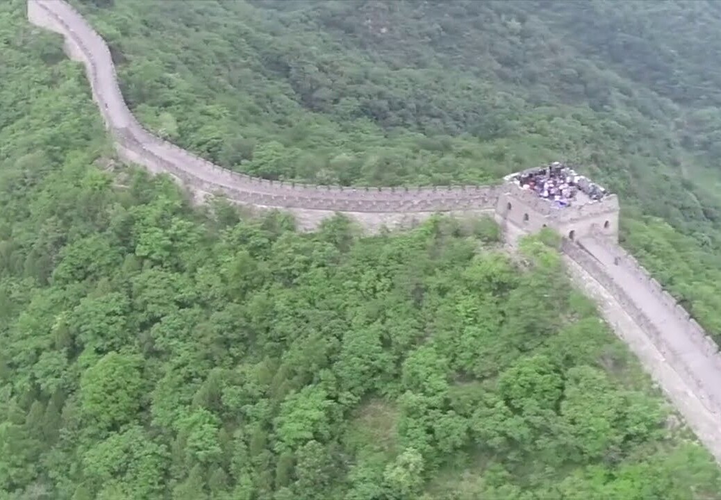 Nina Kraviz @ Great Wall of China. 2018