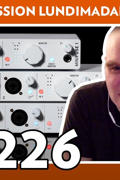 Emission live #226 – On a vendu une Arturia MiniFuse à Airwave !