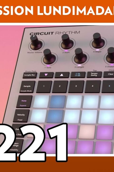 Emission live #221 – Le Circuit Rhythm de Novation est enfin là ! (et bonnes vacances)