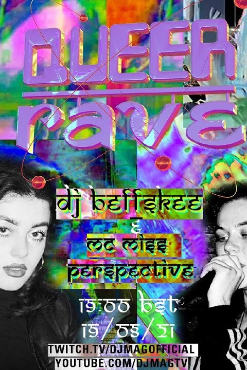 DJ Beffskee & Mc Miss Perspective Live From Queer Rave