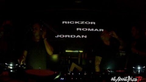 RICKZOR b2b ROMAR b2b JORDAN [ MuM ] at SANKEYS IBIZA © AllaboutibizaTV