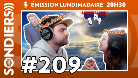 Emission live #209 – Avec Simon (aka Toxic Avenger) et Simone !