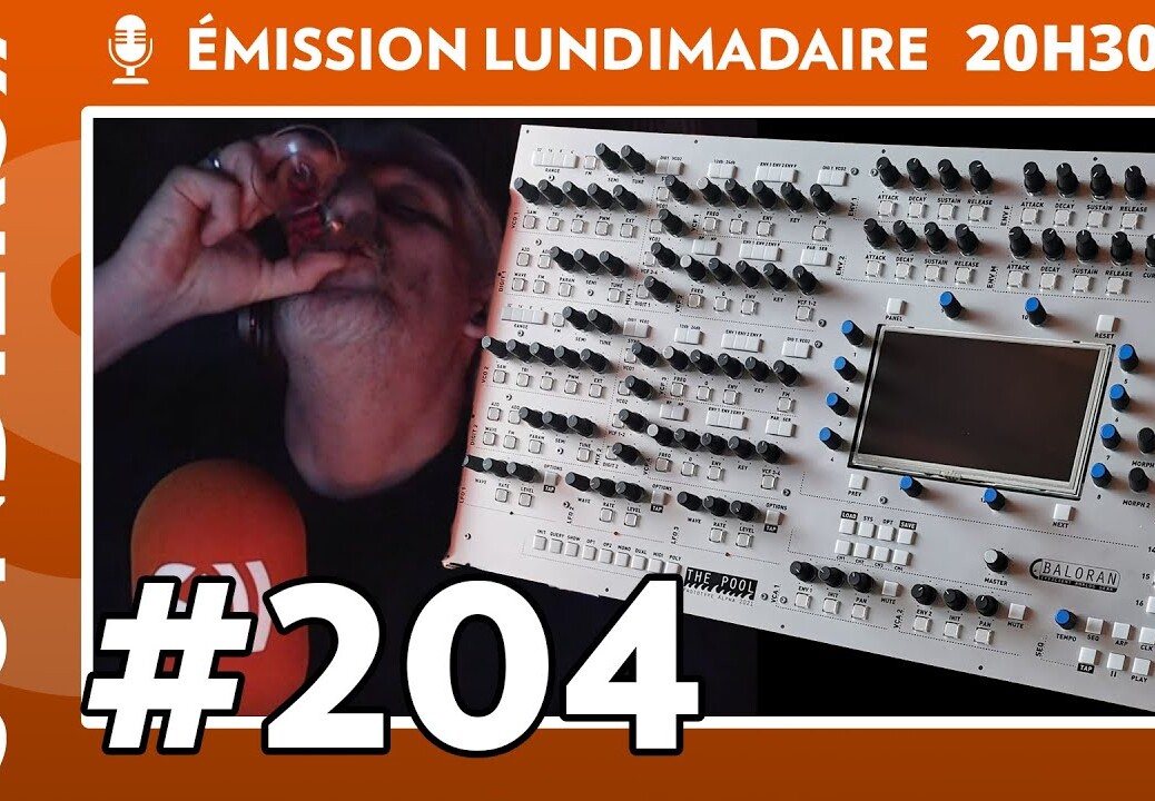 Emission live #204 – Un Baloran The Pool dans ton Bassman (et Blast veut oublier)