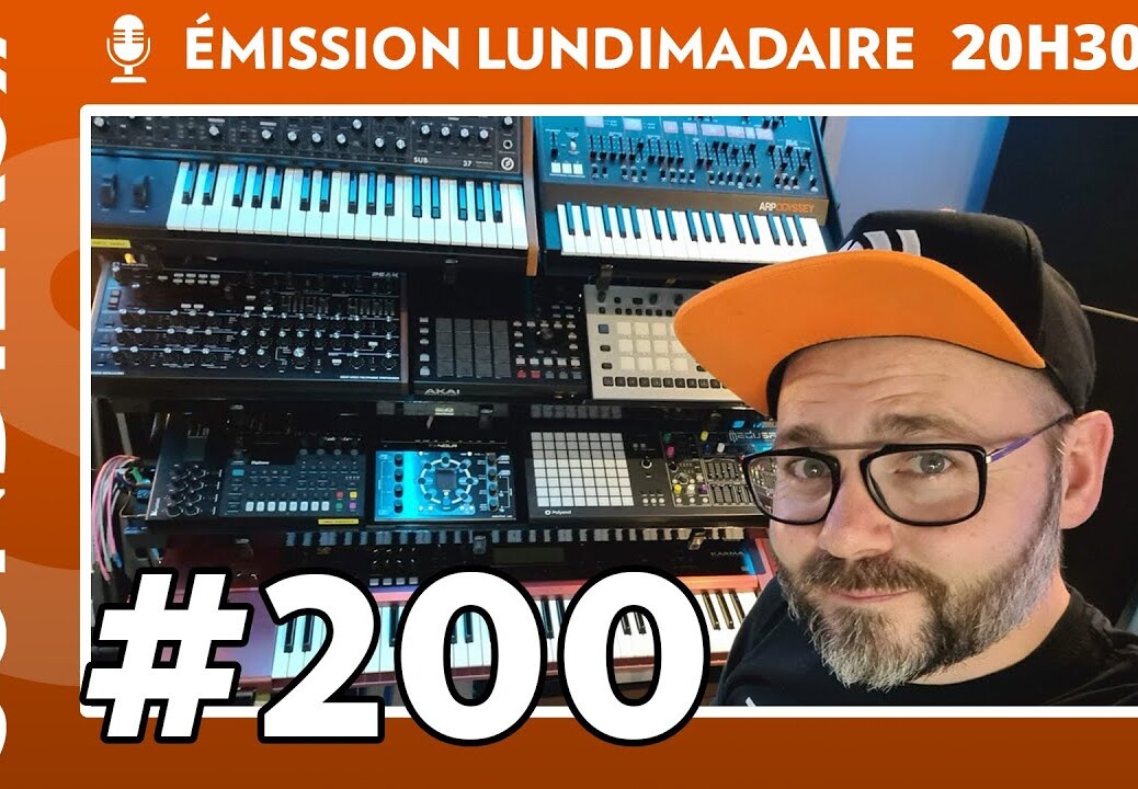 Emission live #200 – On visite le studio de Knarf (avec une annonce de fou) !