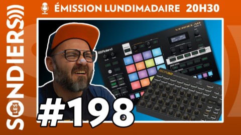 Emission live #198 – Roland Verselab MV-1 et Behringer BCR32 avec Zaquencer !