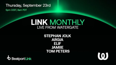 LINK Monthly @ Watergate Berlin w/ JAMIIE, Elif, Argia, Stephan Jolk, Tom Peters  | @Beatport  Live