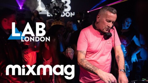 UK house pioneer FAT TONY in The Lab LDN