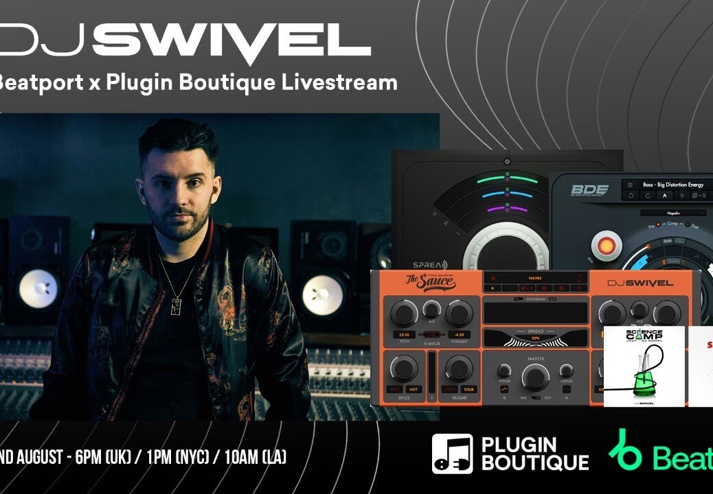 Grammy-Winner Jordan “DJ Swivel” Young In Conversation ​​ |  @Beatport  x Plugin Boutique