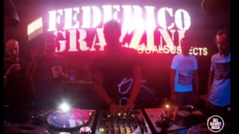 FEDERICO GRAZZINI at UNUSUAL SUSPECTS SANKEYS IBIZA © AllaboutibizaTV