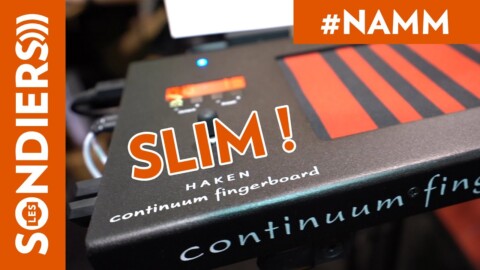 [NAMM2020] HAKEN AUDIO SLIM CONTINUUM