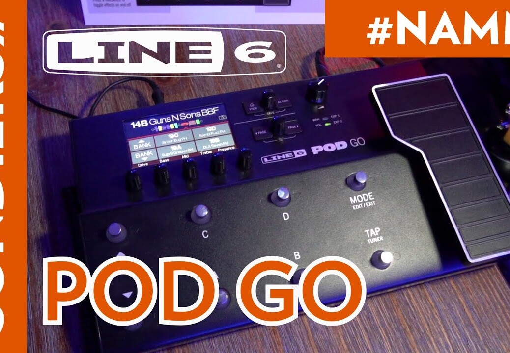 [NAMM2020] LINE 6 POD GO