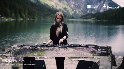 Game Changers by Microsoft Surface // Nora En Pure – Lake Arnen Gstaad Switzerland | @Beatport  Live