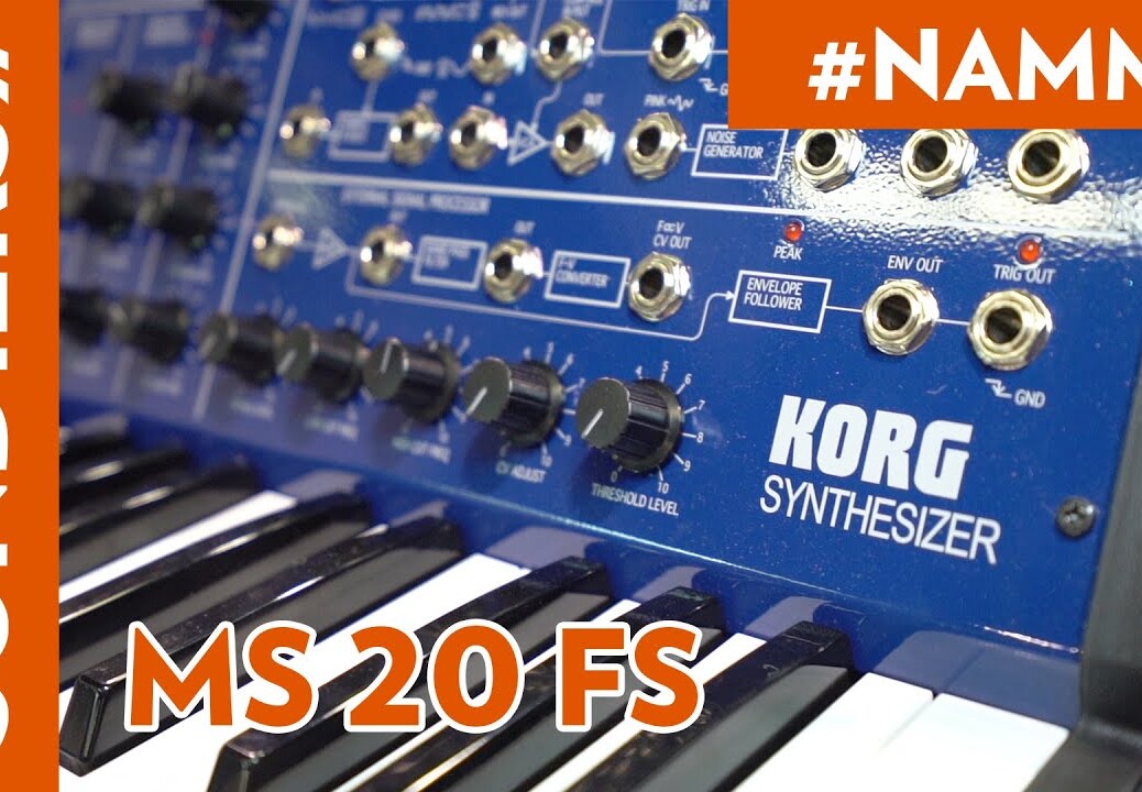 [NAMM2020] KORG MS 20 FS – FR