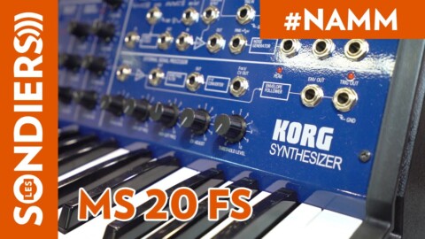 [NAMM2020] KORG MS 20 FS – FR