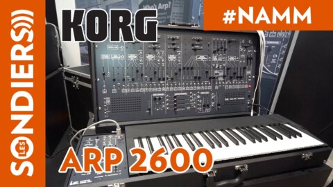 [NAMM2020] KORG ARP 2600 – FR