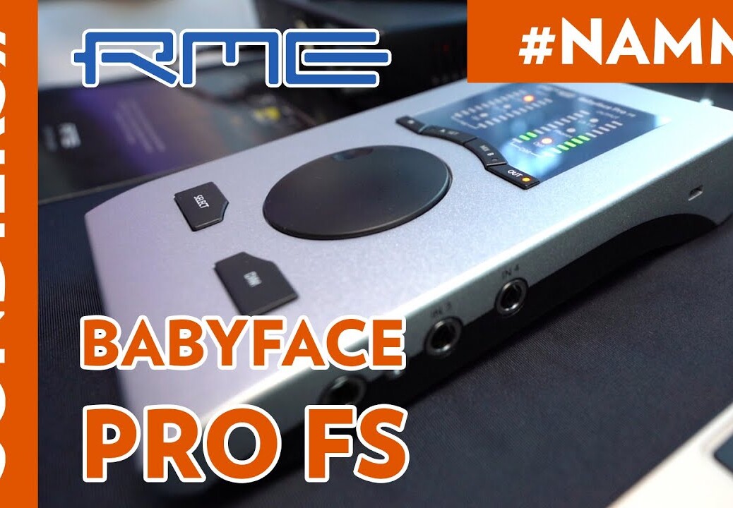 [NAMM2020] RME BABYFACE PRO FS – FR