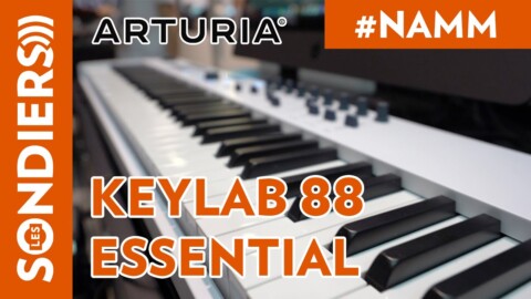 [NAMM2020] ARTURIA KEYLAB 88 ESSENTIAL