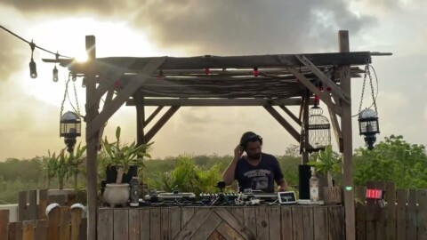 Guille Sola | Only Vinyl Sunset Session | by @EPHIMERA Tulum