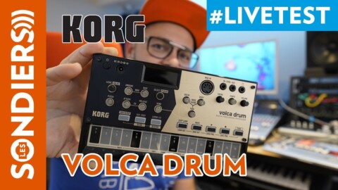 KORG VOLCA DRUM – TEST et DEMO en LIVE