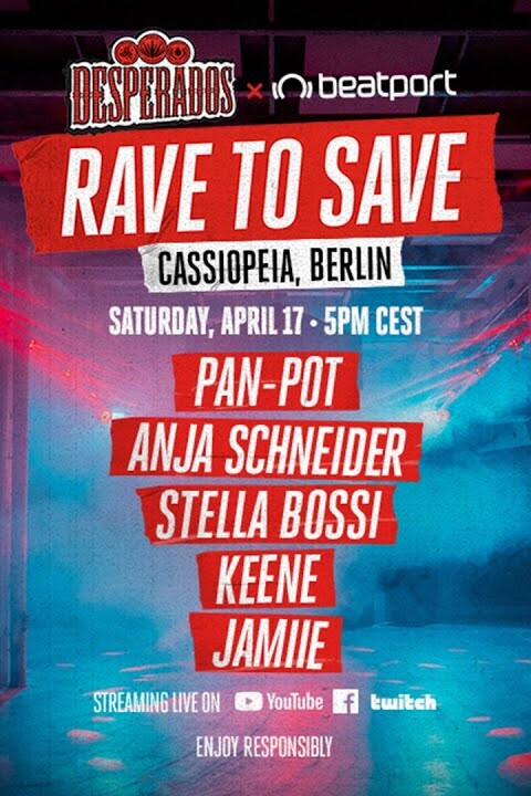 JAMIIE DJ set – Rave to Save Cassiopeia Berlin |  @Desperados  x  @Beatport  Live