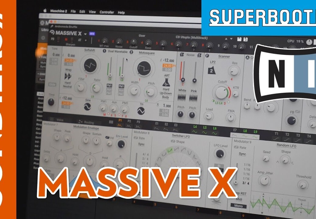 [SUPERBOOTH 2019] NATIVE INSTRUMENTS MASSIVE X (doublage français)