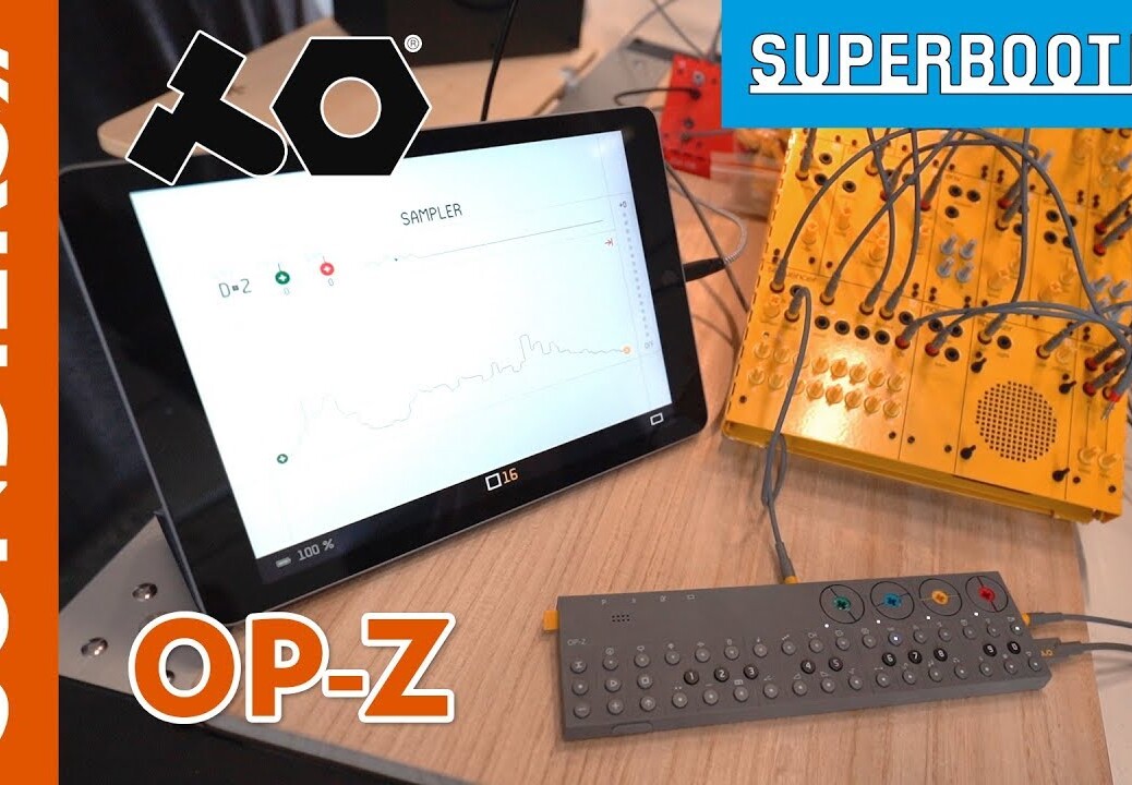 [SUPERBOOTH 2019] TEENAGE ENGINEERING OP-Z / Maintenant avec le sampling (doublage en français)