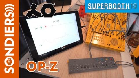 [SUPERBOOTH 2019] TEENAGE ENGINEERING OP-Z / Maintenant avec le sampling (doublage en français)