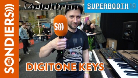 [SUPERBOOTH 2019] ELEKTRON DIGITONE KEYS (doublage français)