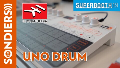 [SUPERBOOTH 2019] IK MULTIMEDIA UNO DRUM (doublage français)