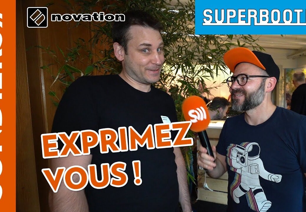 [SUPERBOOTH 2019] NOVATION va lire vos comms (feat. Jerôme Meunier)