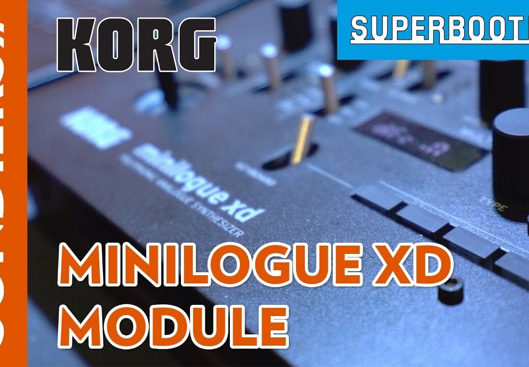 [SUPERBOOTH 2019] KORG MINILOGUE XD MODULE et Nu:Tekt DYI Synth Kit