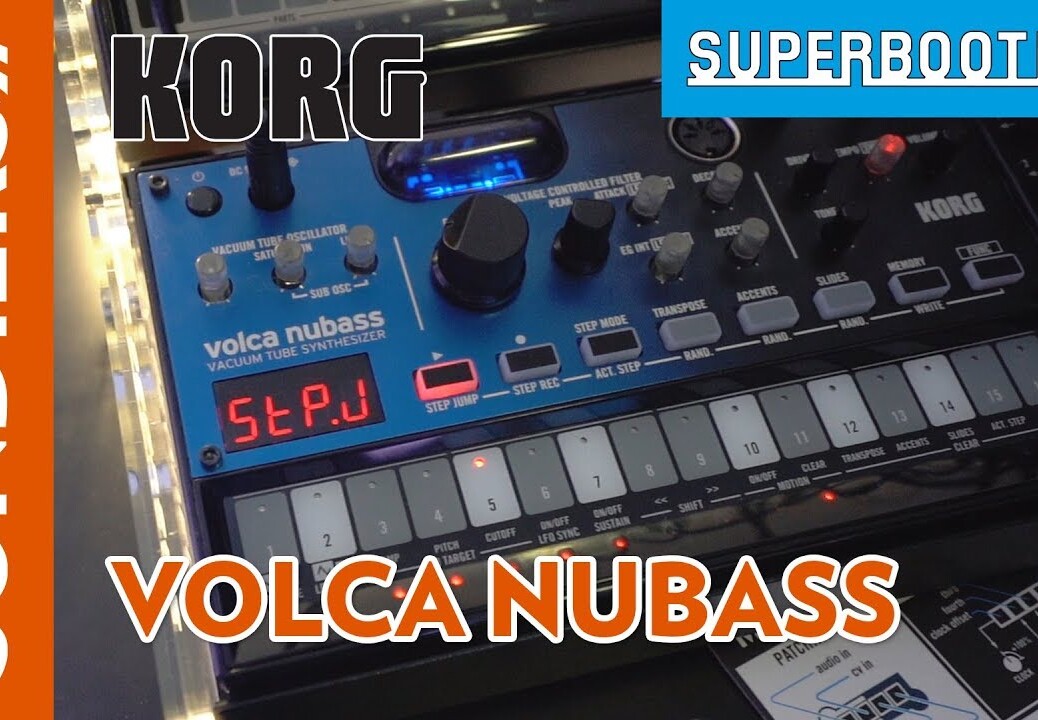 [SUPERBOOTH 2019] KORG VOLCA NUBASS