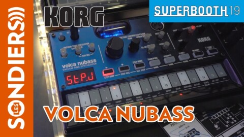 [SUPERBOOTH 2019] KORG VOLCA NUBASS