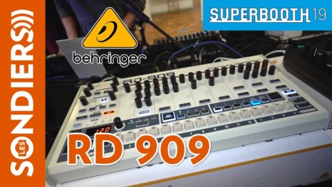[SUPERBOOTH 2019] BEHRINGER RD 909 DEMO DE MALADE feat. Roy Perez