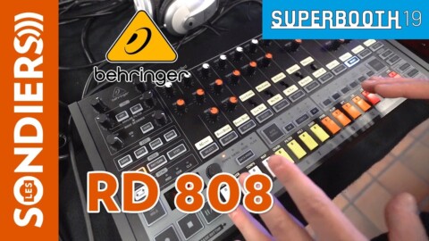 [SUPERBOOTH 2019] BEHRINGER RD 808 – Prise en main