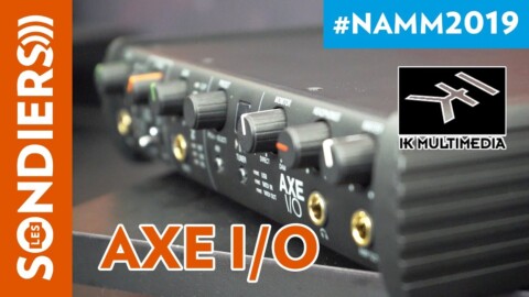 [NAMM 2019] IK MULTIMEDIA AXE I/O