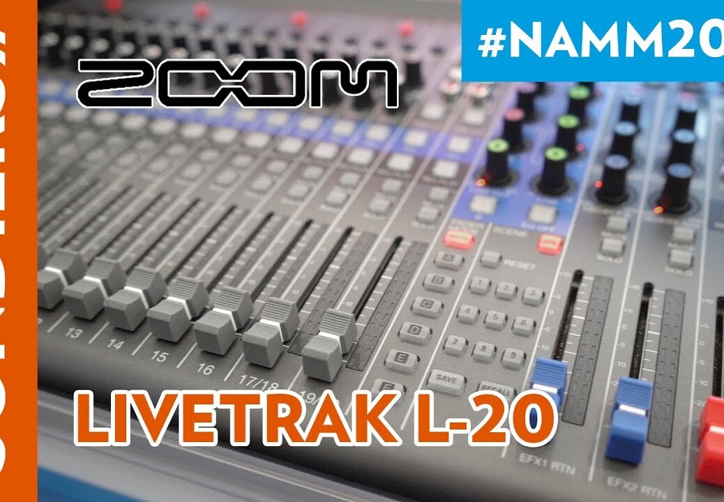 [NAMM 2019] ZOOM LIVETRAK L-20