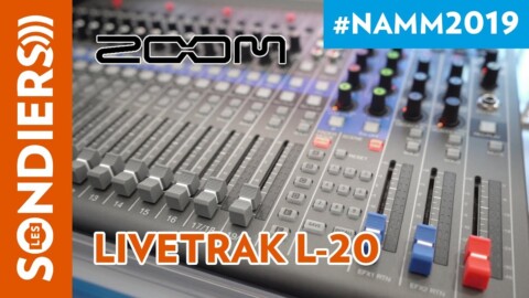 [NAMM 2019] ZOOM LIVETRAK L-20