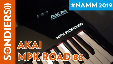 [NAMM 2019] AKAI MPK ROAD 88